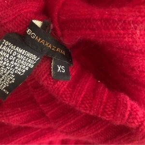 BCBGMaxAzria Vibrant Red Women's Sweater size XS